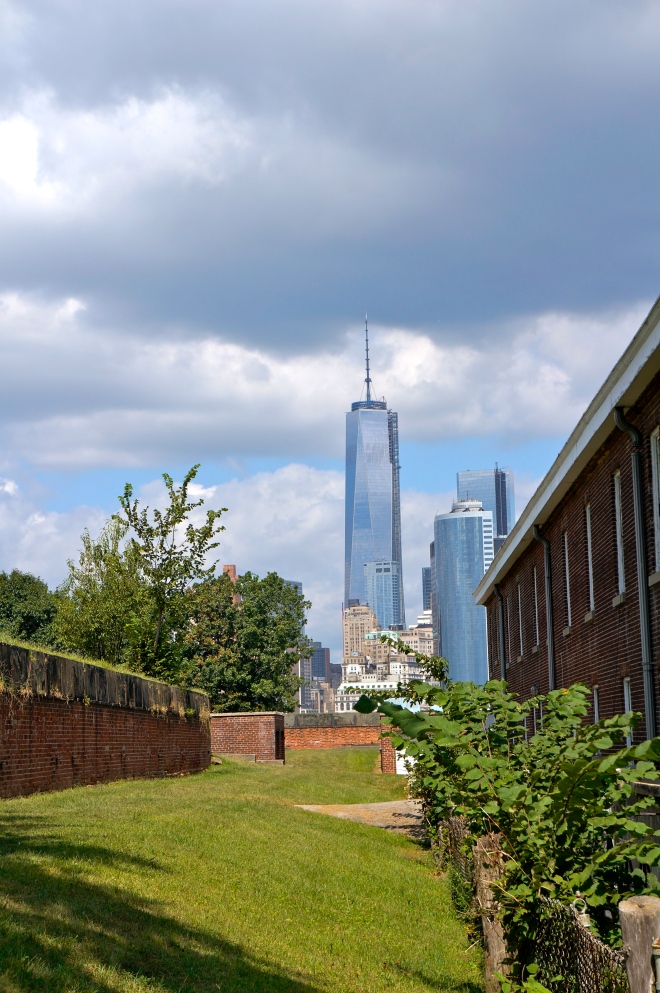 ^^ View of the Freedom Tower from Governors Island.